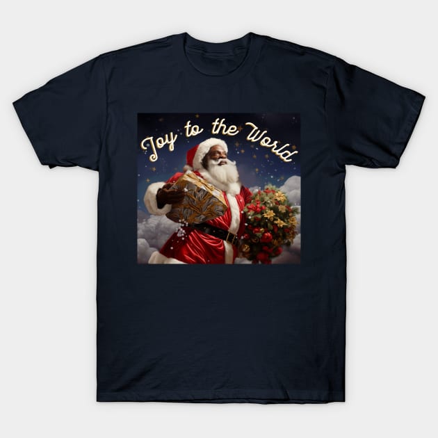 Santa Claus Joy to the World Reef T-Shirt by LB35Y5